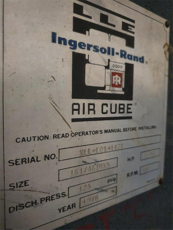 Ingersoll-rand Air Cube Air Compressor)